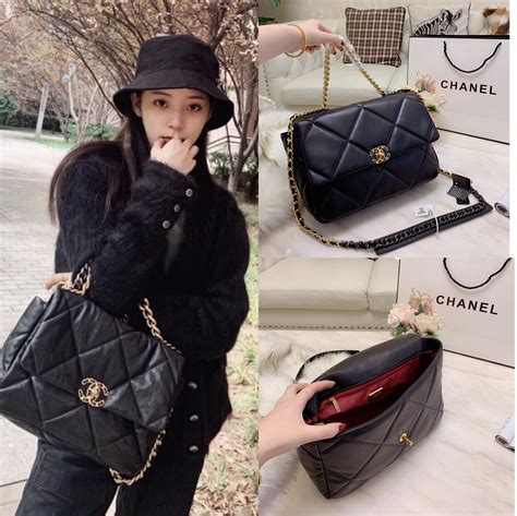 chanel large 19 flap bag|chanel 19 flap bag large.